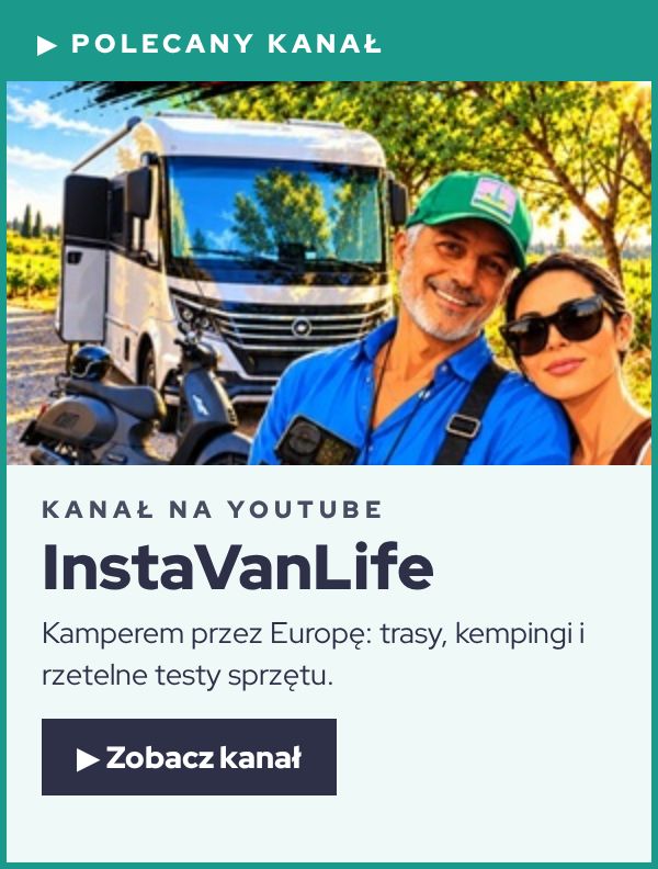 InstaVanLife – kanał o podróżach kamperem na YouTube